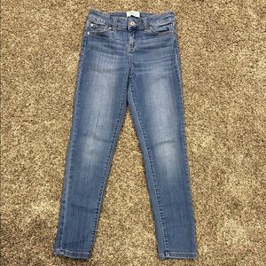 Revery Kids Blue Ankle Skinny Jeans with Stretch Size 10